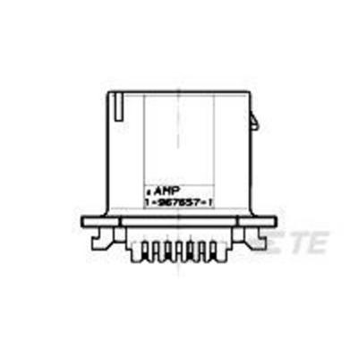 TE Connectivity 1-967657-1 Inhoud: 1 stuk(s) Carton