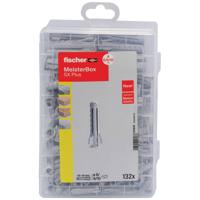 Fischer 41648 Meister-Box SX Assortimentsdoos pluggen 132 onderdelen - thumbnail