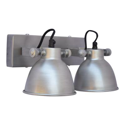 Urban Interiors WandlampDouble Antique zink - AI-WL-DBL-21-AZ