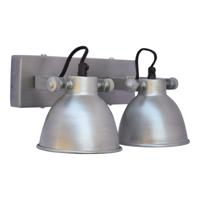 Urban Interiors WandlampDouble Antique zink - AI-WL-DBL-21-AZ - thumbnail