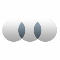 Wandspiegel DKD Home Decor Zwart Modern Cirkels 118,5 x 2 x 50 cm - thumbnail