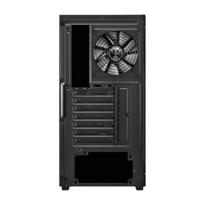 FSP Fortron CMT218 Midi-tower PC-behuizing Zwart 4 voorgeïnstalleerde LED-ventilators, Zijvenster FSP Fortron CMT218 Midi-tower PC-behuizing Zwart 4 voorgeïnstalleerde LED-ventilators, Zijvenster