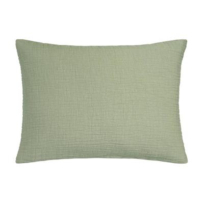 Vandyck Vandyck Pure 68 G.Dyed Smoke Green Kussensloop (40x55)