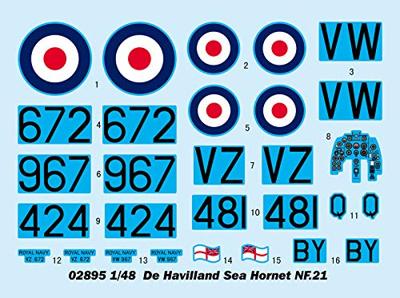 Trumpeter 1/48 De Havilland Sea Hornet NF.21 Trumpeter 1/48 De Havilland Sea Hornet NF.21