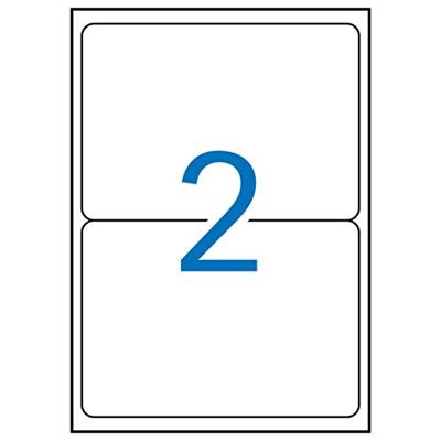 Apli Witte etiketten ft 199,6 x 144,5 mm (b x h), 200 stuks, 2 per blad (2423) Apli Witte etiketten ft 199,6 x 144,5 mm (b x h), 200 stuks, 2 per blad (2423)