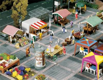 Faller 272533 N weekmarkt Bouwpakket