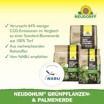 Neudorff 01009 NeudoHum groene planten- & Palmenaarde 10 l