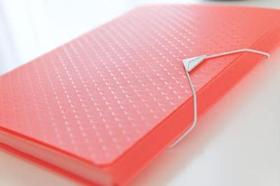 Esselte Colour&apos;Breeze voorordner, 6 vakken, koraal