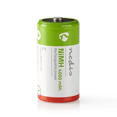 Nedis Oplaadbare NiMH-Batterij C | 1.2 V DC | 4000 mAh | 1 stuks - BANM40HR142B BANM40HR142B Nedis Oplaadbare NiMH-Batterij C | 1.2 V DC | 4000 mAh | 1 stuks - BANM40HR142B BANM40HR142B