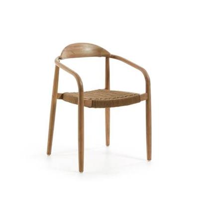 Kave Home Tuin / Eetkamerstoel 'Nina', kleur Beige