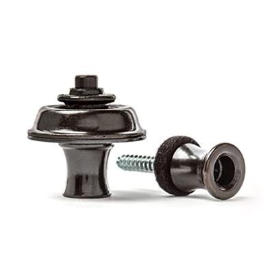 Dunlop SLS1103BK Straplok Strap Retainers Original Black Oxide