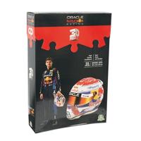 3D Puzzel Formule 1 Helm Max Verstappen 55 Stukjes - thumbnail