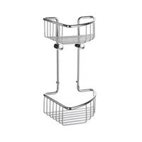 Douchekorf Smedbo Sideline Dubbel 16,5x16,5 cm Chroom - thumbnail