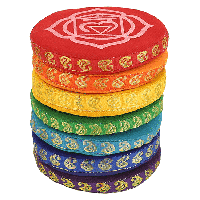 Klankschaalkussens 7 Chakra's (9,5 cm) - thumbnail