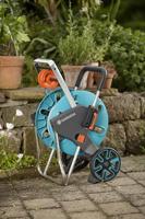GARDENA Schlauchwagen CleverRoll M Easy Set 18517-20 Slangwagen 13 mm 20 m 1/2 inch 1 stuk(s) Turquoise, Oranje, Grijs - thumbnail