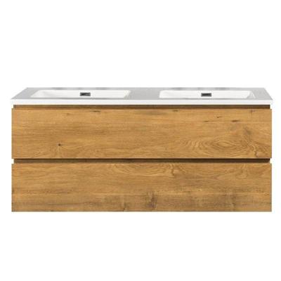 Onderkast badkamermeubel Tieme mat eiken 120x50x48cm