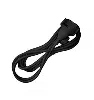 Verlengbare Kabel EDM 23214 Zwart 5 m - thumbnail