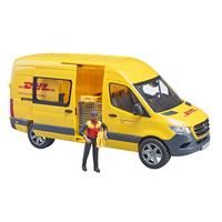 MB Sprinter DHL met chauffeur van Bruder - thumbnail