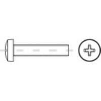 TOOLCRAFT 145899 Lenskopschroeven M3 4 mm Kruiskop Phillips DIN 7985 Staal Galvanisch verzinkt 200 stuk(s) - thumbnail