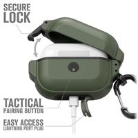Catalyst Waterproof Total Protection Case AirPods Pro (1st and 2nd Generation) Army Green - thumbnail
