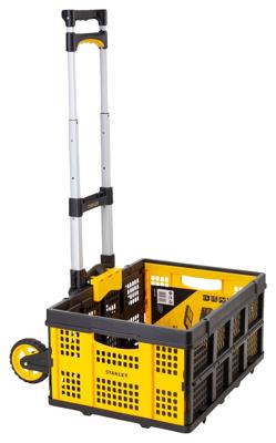 STANLEY Stanley 60kg Foldable Hand Truck & 25kg Foldable Basket SXWTD-509 Steekwagen Laadvermogen (max.): 60 kg