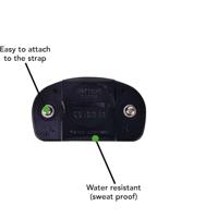 Tunturi Hartslagband l Borstband 5.4khz l Zwart - thumbnail