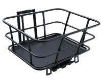 Urban E-bike fietstassen of fietsrek met -mand (voor bagagedrager/fietsmand) - thumbnail