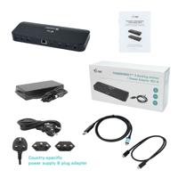Dual 4K Docking Station - Dockingstation - Thunderbolt 3 - HDMI, Thunderbolt - GigE - Europa - thumbnail