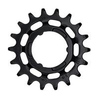 KMC tandwiel shimano narrow 18t achter zwart - thumbnail