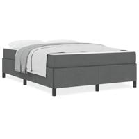 Boxspring bed Donkergrijs en Zwart 160 x 200 cm - thumbnail