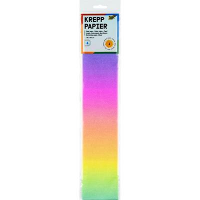 Crêpepapier Folia 50x250cm 10vel 1650 regenboog Crêpepapier Folia 50x250cm 10vel 1650 regenboog