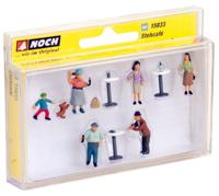 NOCH 15833 H0 Stad en platteland figuren Geverfd, Staand - thumbnail