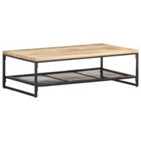 VidaXL Salontafel 110x60x35 cm massief mangohout - thumbnail
