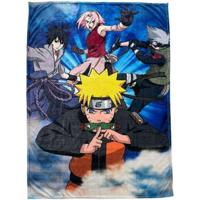 Plaid - NARUTO SHIPPUDEN - Team 7 - 130 x 180 cm - thumbnail