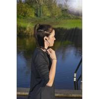 Hama Freedom Neck Draadloze hoofdtelefoon (Bluetooth sporthoofdtelefoon, oorhaakje met microfoon, 10 uur batterijduur, ideaal voor hardlopen, fietsen, fitnessstudio, spraakbesturing) zwart - thumbnail