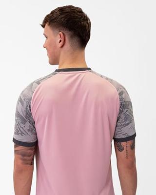 JAKO 4224 Shirt Iconic Km - Dusky Pink/Zachtgrijs/Antra Light - XL