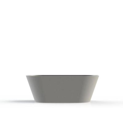 Arcqua Pinto Halfvrijstaand Bad - 170x73cm - mat wit BAD114112