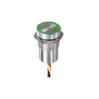 APEM CPB1210000NGSC CPB1210000NGSC Sensorschakelaar 12 V 0.2 A Continu Groen, Rood IP68, IP69K 1 stuk(s) - thumbnail