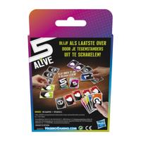 Hasbro gaming 5 alive kaartspel - thumbnail