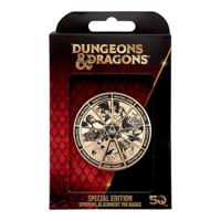 Dungeons & Dragons Pin Badge Alignment Spinner Coloured Limited Edition - thumbnail