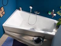 Badkraan Duravit No.1 Met Omstel Met Koppelingen Delen Chroom Hart Op Hart 15cm - thumbnail