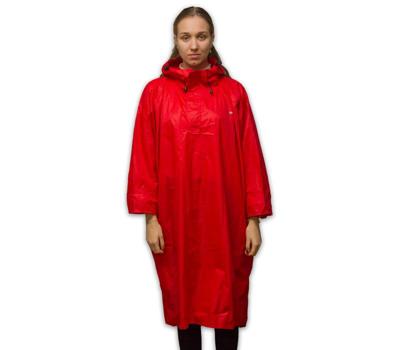 Lowland Walkingponcho Red M Poncho Red M