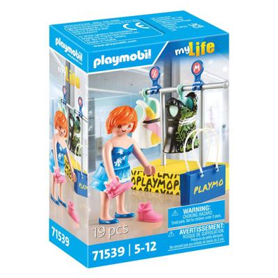PLAYMOBIL My Life kleding winkelen 71539