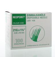 Neopoint Injectienaald steriel 0.8 x 40 100 Stuks - thumbnail