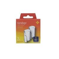 Sana First Aid Elastisch Windsel 400x6 cm 2 Stuks - thumbnail