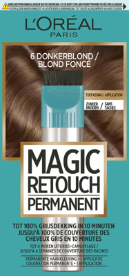 L'Oréal Paris Magic Retouch Permanent 6 Donkerblond