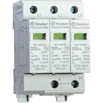 Finder 7P.23.8.275.1020 7P.23.8.275.1020 Overspanningsveilige afleider Overspanningsbeveiliging voor: Verdeelkast 20 kA 1 stuk(s) Finder 7P.23.8.275.1020 7P.23.8.275.1020 Overspanningsveilige afleider Overspanningsbeveiliging voor: Verdeelkast 20 kA 1 stuk(s)
