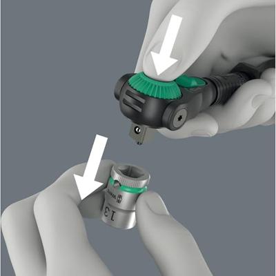 Wera 8000 B Black Edition 05135881001 Zyklop-ratel 3/8 199 mm Wera 8000 B Black Edition 05135881001 Zyklop-ratel 3/8 199 mm