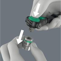 Wera 8000 B Black Edition 05135881001 Zyklop-ratel 3/8 199 mm - thumbnail