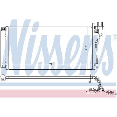 Condensator, airconditioning 94804